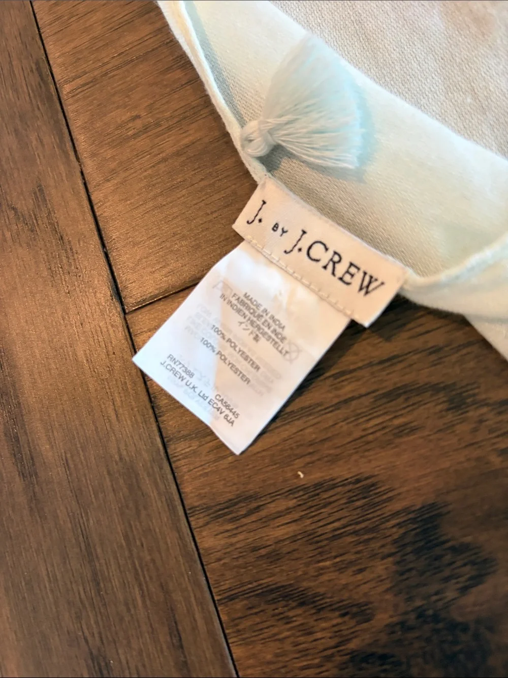 JCrew Factory Lightweight Scarf with Tassels